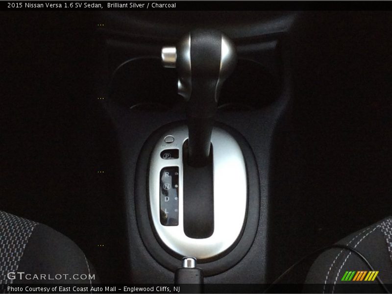Brilliant Silver / Charcoal 2015 Nissan Versa 1.6 SV Sedan