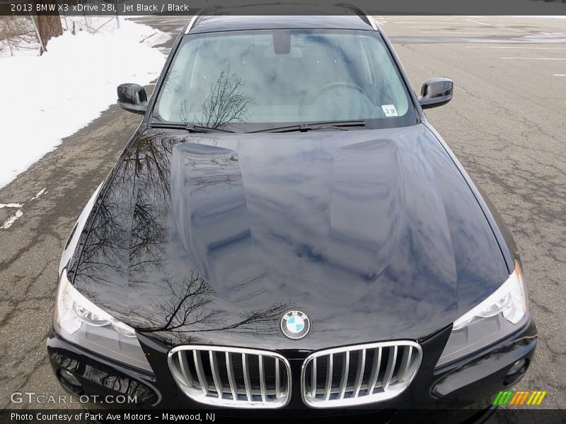 Jet Black / Black 2013 BMW X3 xDrive 28i