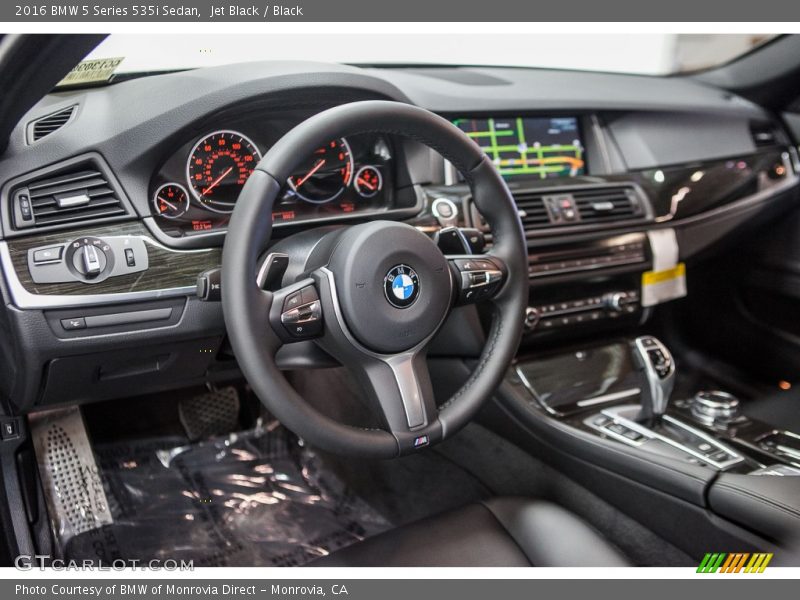 Jet Black / Black 2016 BMW 5 Series 535i Sedan