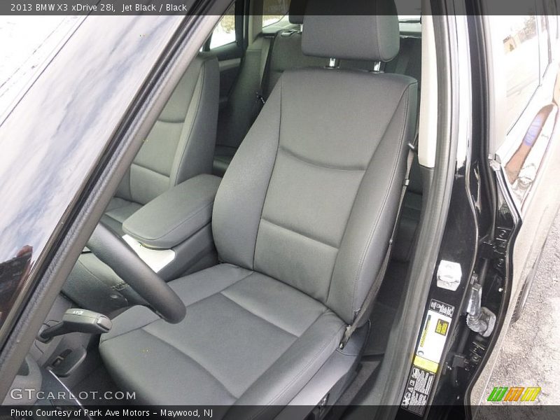 Jet Black / Black 2013 BMW X3 xDrive 28i