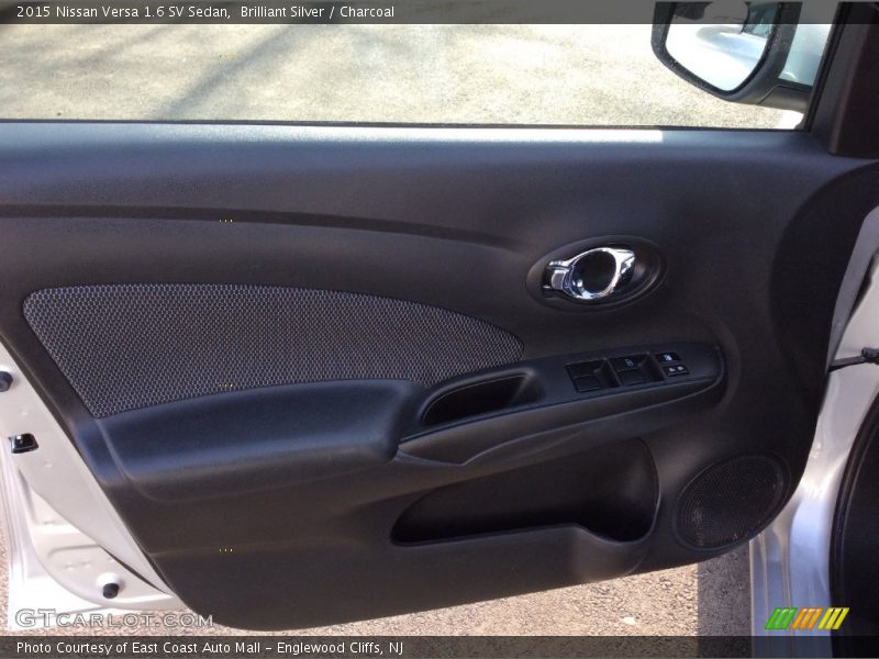 Brilliant Silver / Charcoal 2015 Nissan Versa 1.6 SV Sedan