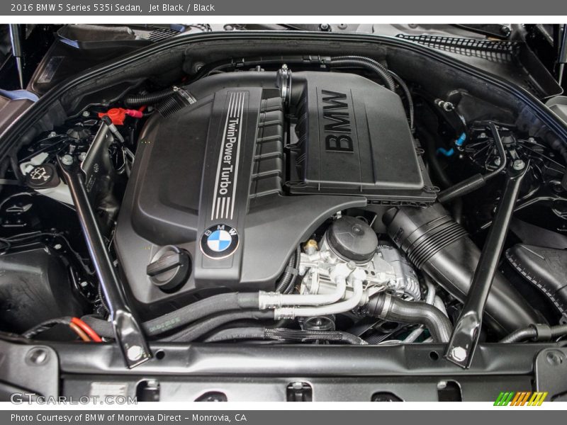 Jet Black / Black 2016 BMW 5 Series 535i Sedan