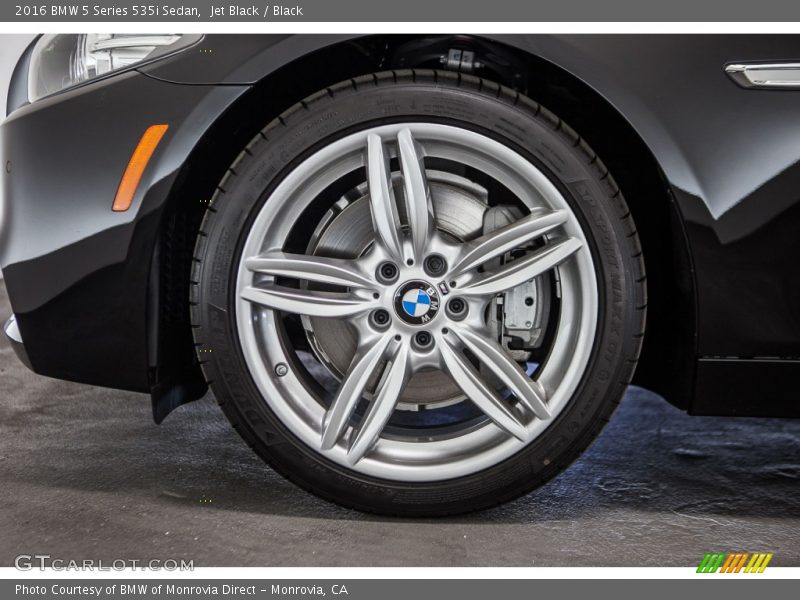 Jet Black / Black 2016 BMW 5 Series 535i Sedan