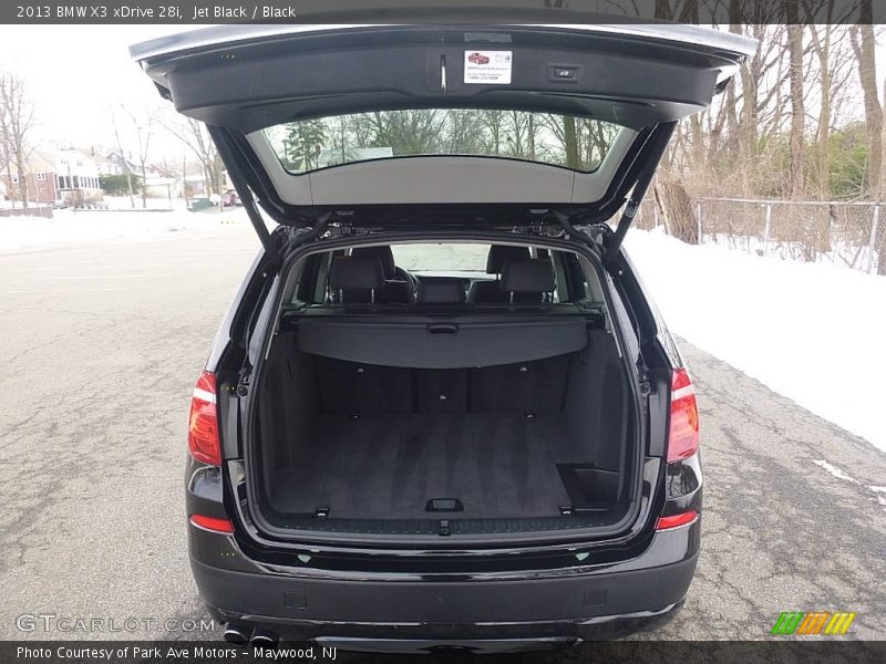 Jet Black / Black 2013 BMW X3 xDrive 28i