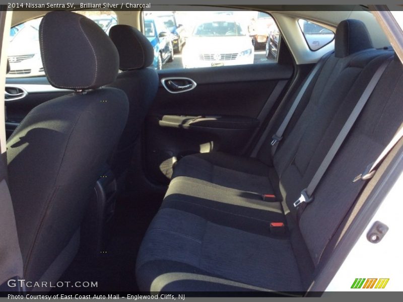 Brilliant Silver / Charcoal 2014 Nissan Sentra SV