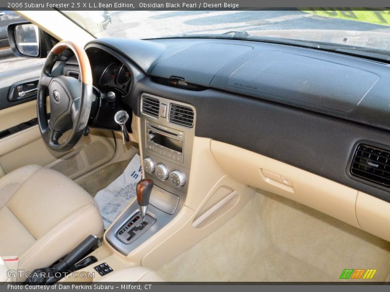 Obsidian Black Pearl / Desert Beige 2006 Subaru Forester 2.5 X L.L.Bean Edition