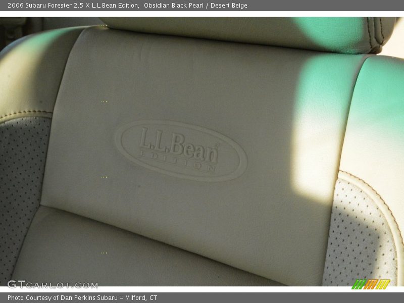 Obsidian Black Pearl / Desert Beige 2006 Subaru Forester 2.5 X L.L.Bean Edition