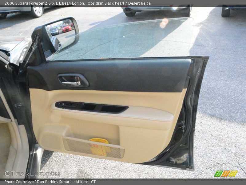 Obsidian Black Pearl / Desert Beige 2006 Subaru Forester 2.5 X L.L.Bean Edition