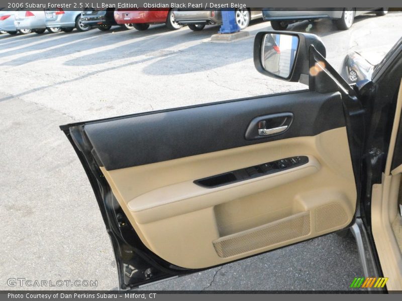 Obsidian Black Pearl / Desert Beige 2006 Subaru Forester 2.5 X L.L.Bean Edition