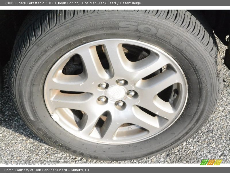 Obsidian Black Pearl / Desert Beige 2006 Subaru Forester 2.5 X L.L.Bean Edition