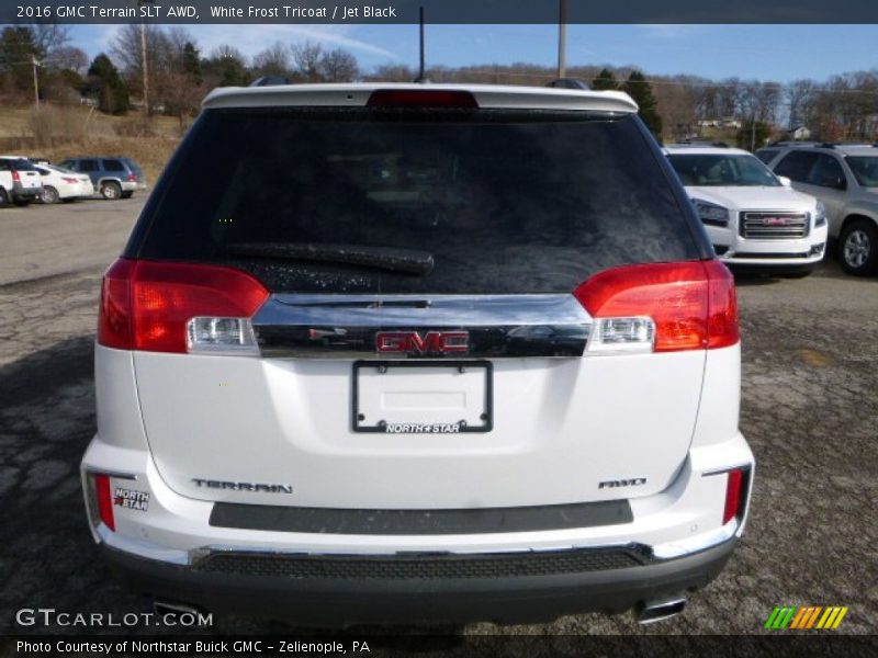 White Frost Tricoat / Jet Black 2016 GMC Terrain SLT AWD