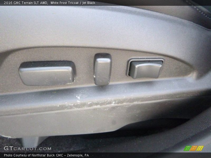 White Frost Tricoat / Jet Black 2016 GMC Terrain SLT AWD