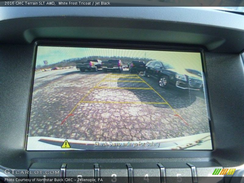 White Frost Tricoat / Jet Black 2016 GMC Terrain SLT AWD