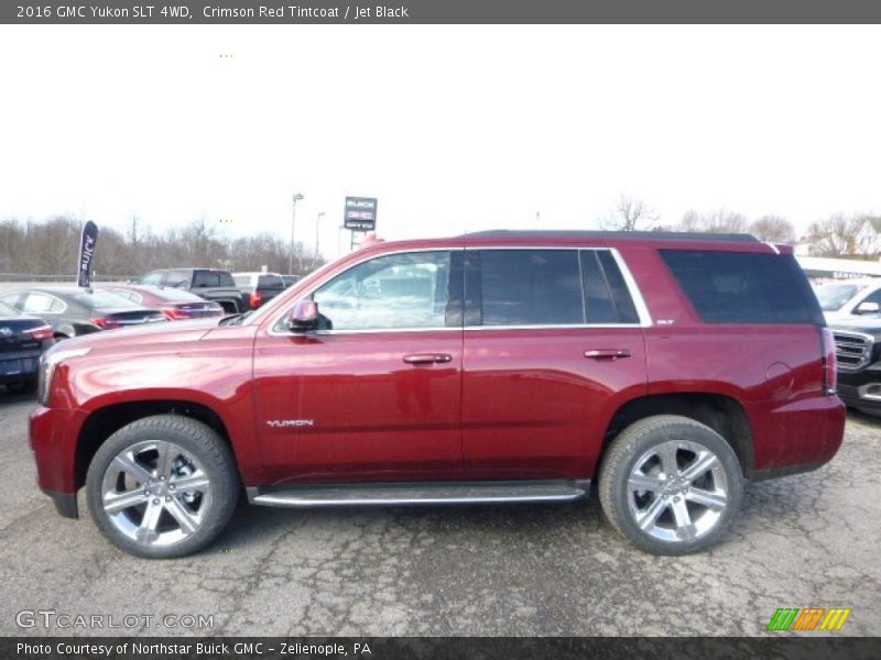 Crimson Red Tintcoat / Jet Black 2016 GMC Yukon SLT 4WD