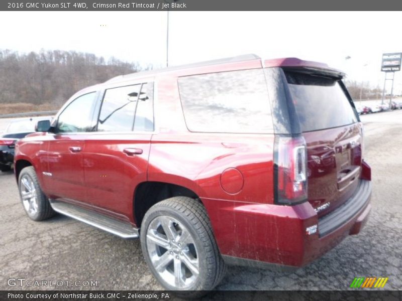 Crimson Red Tintcoat / Jet Black 2016 GMC Yukon SLT 4WD