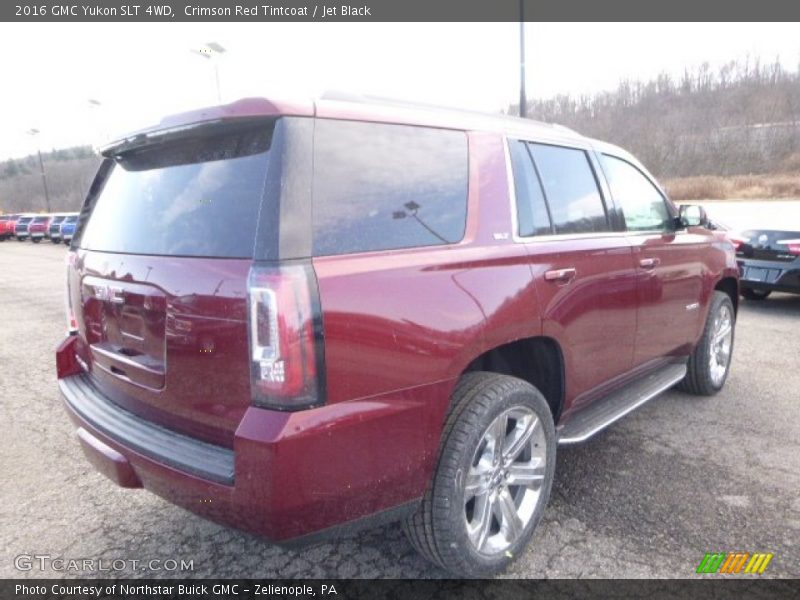 Crimson Red Tintcoat / Jet Black 2016 GMC Yukon SLT 4WD