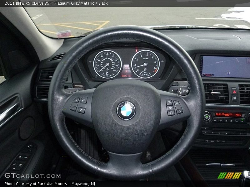 Platinum Gray Metallic / Black 2011 BMW X5 xDrive 35i