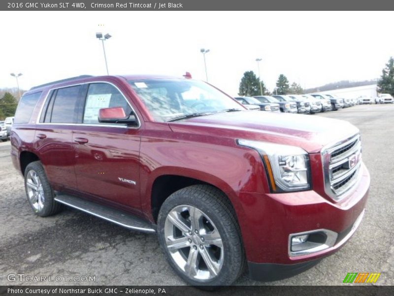 Crimson Red Tintcoat / Jet Black 2016 GMC Yukon SLT 4WD