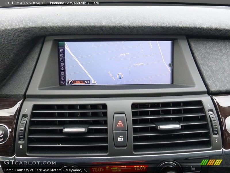 Platinum Gray Metallic / Black 2011 BMW X5 xDrive 35i
