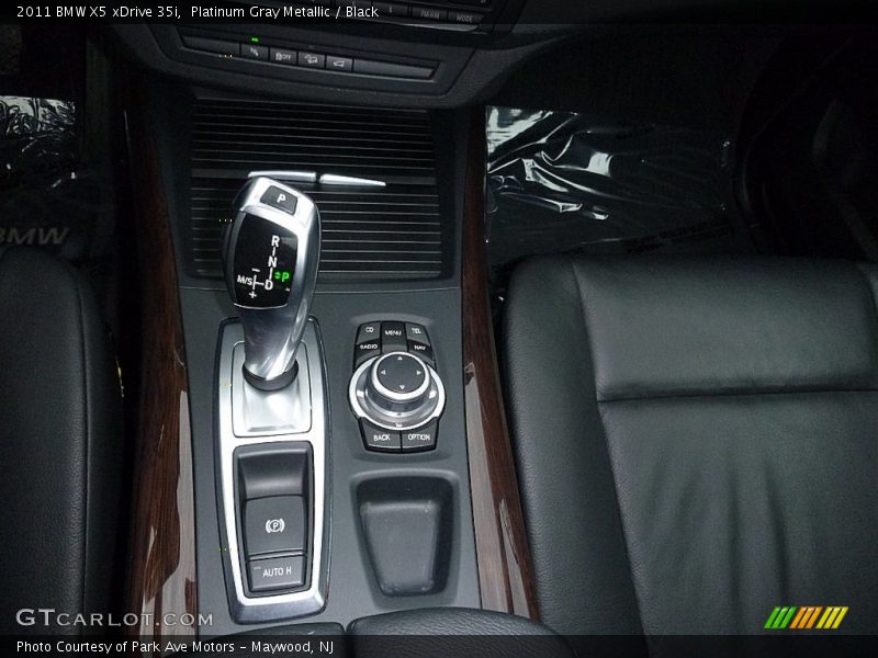 Platinum Gray Metallic / Black 2011 BMW X5 xDrive 35i