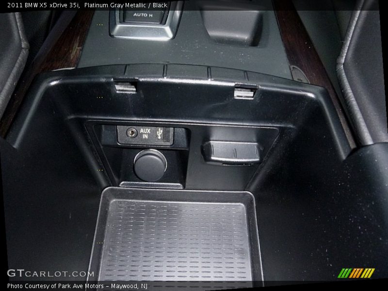 Platinum Gray Metallic / Black 2011 BMW X5 xDrive 35i