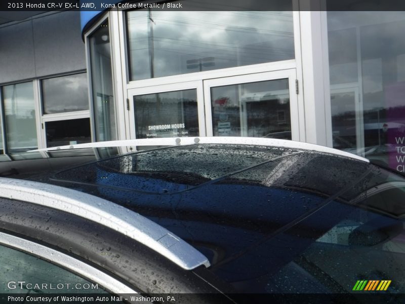 Kona Coffee Metallic / Black 2013 Honda CR-V EX-L AWD