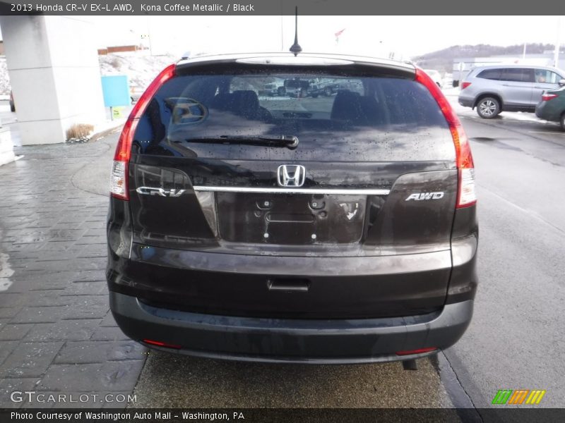 Kona Coffee Metallic / Black 2013 Honda CR-V EX-L AWD
