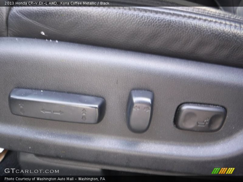 Kona Coffee Metallic / Black 2013 Honda CR-V EX-L AWD