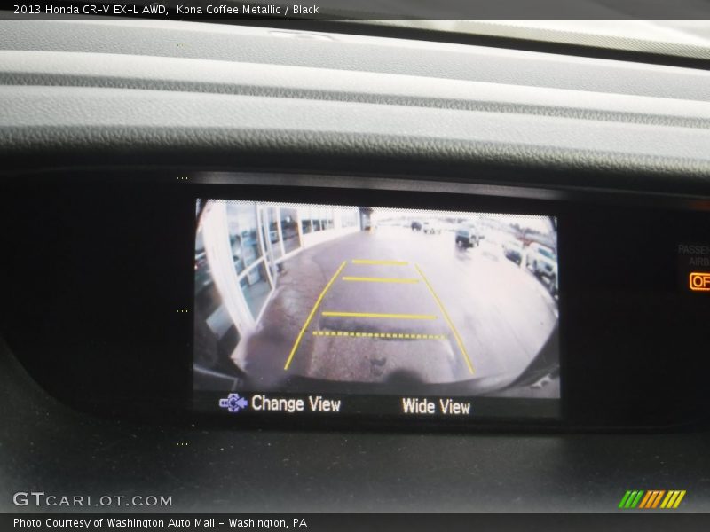Kona Coffee Metallic / Black 2013 Honda CR-V EX-L AWD