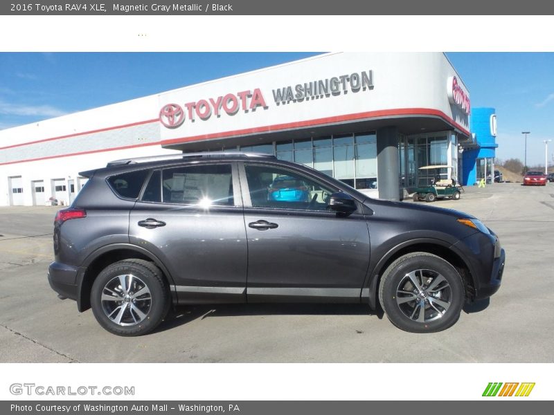 Magnetic Gray Metallic / Black 2016 Toyota RAV4 XLE