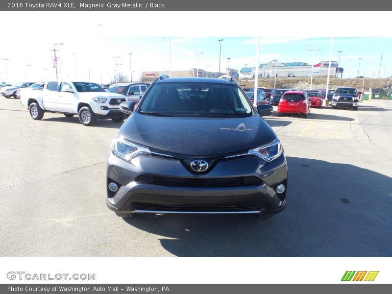 Magnetic Gray Metallic / Black 2016 Toyota RAV4 XLE