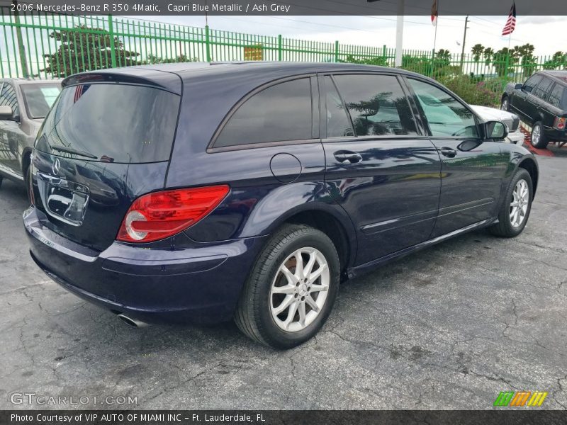 Capri Blue Metallic / Ash Grey 2006 Mercedes-Benz R 350 4Matic