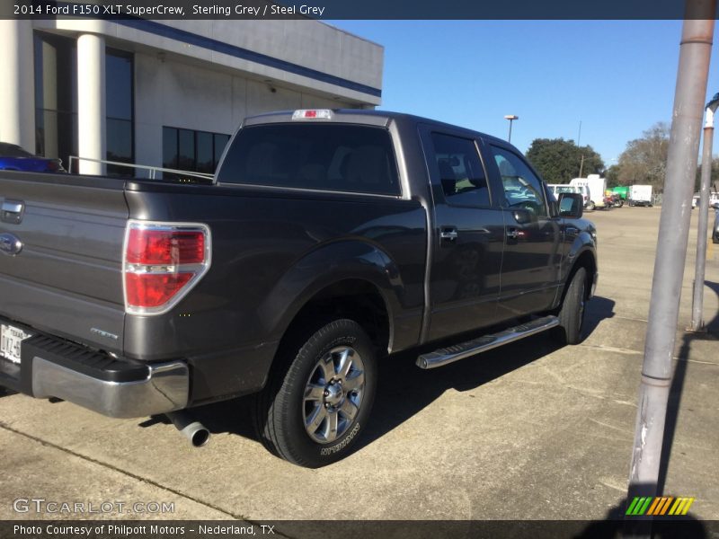 Sterling Grey / Steel Grey 2014 Ford F150 XLT SuperCrew