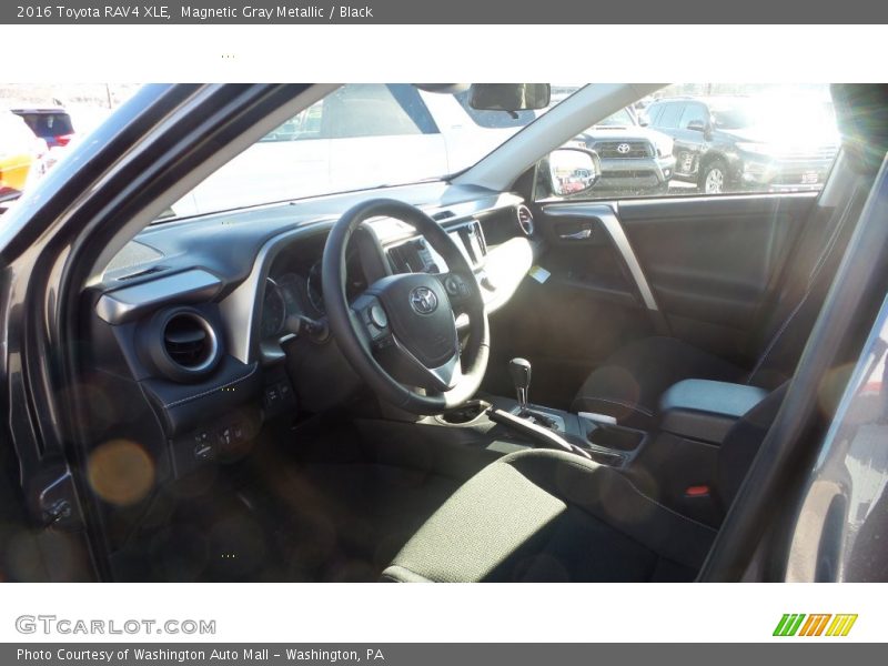 Magnetic Gray Metallic / Black 2016 Toyota RAV4 XLE