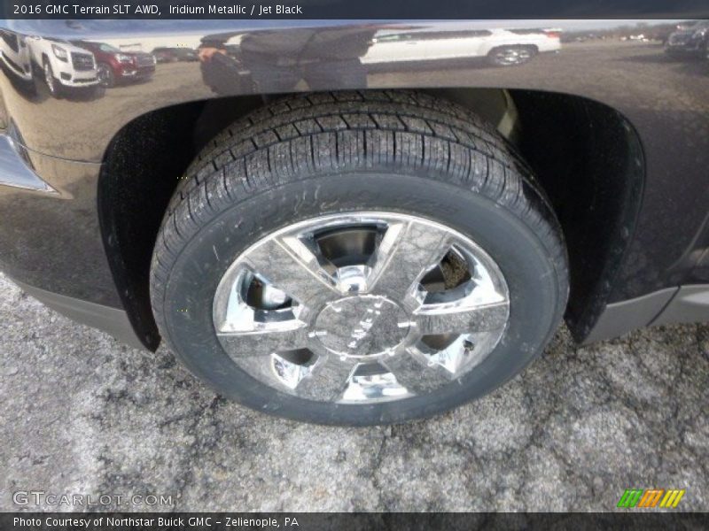Iridium Metallic / Jet Black 2016 GMC Terrain SLT AWD