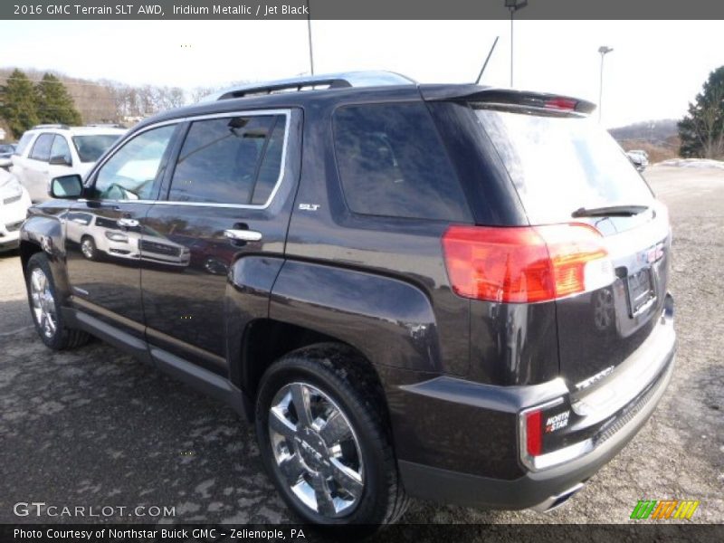 Iridium Metallic / Jet Black 2016 GMC Terrain SLT AWD