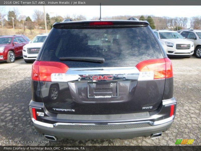 Iridium Metallic / Jet Black 2016 GMC Terrain SLT AWD