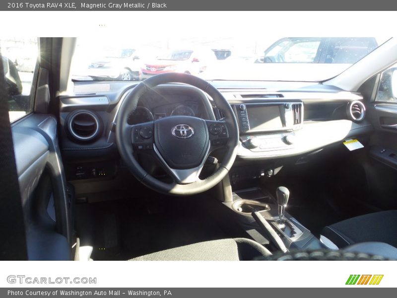 Magnetic Gray Metallic / Black 2016 Toyota RAV4 XLE