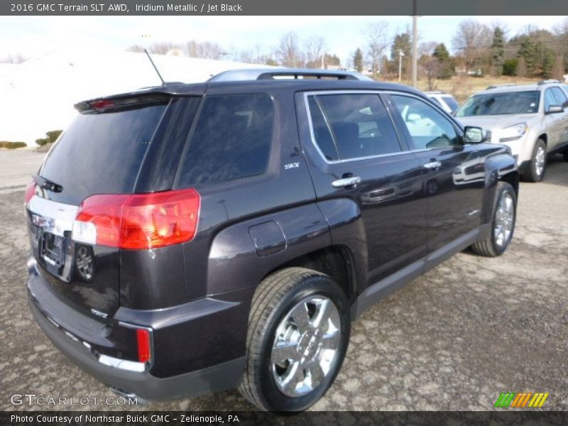 Iridium Metallic / Jet Black 2016 GMC Terrain SLT AWD