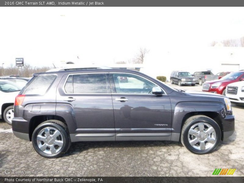 Iridium Metallic / Jet Black 2016 GMC Terrain SLT AWD