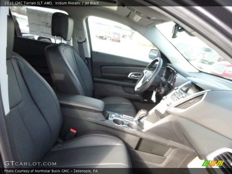 Iridium Metallic / Jet Black 2016 GMC Terrain SLT AWD