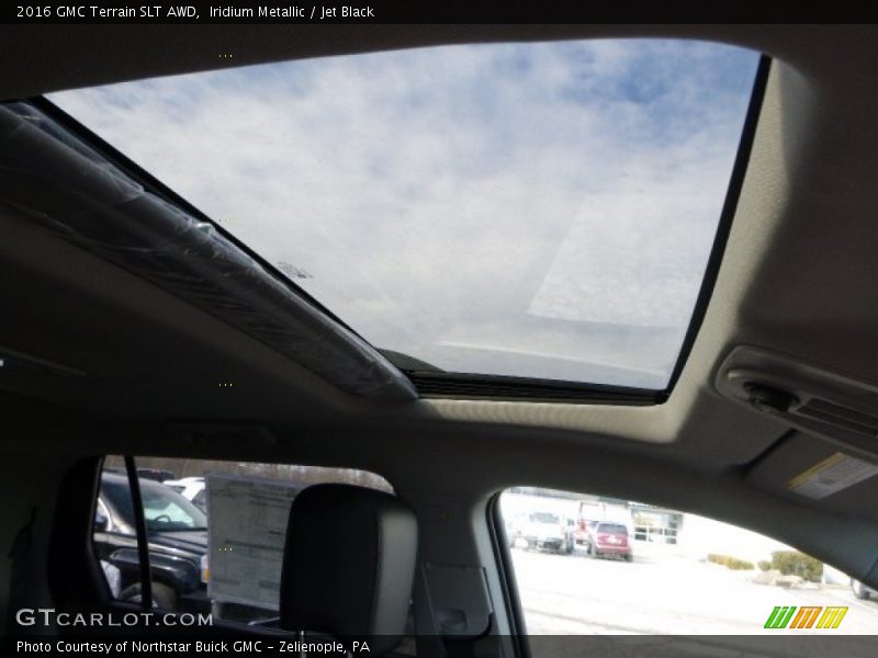 Iridium Metallic / Jet Black 2016 GMC Terrain SLT AWD