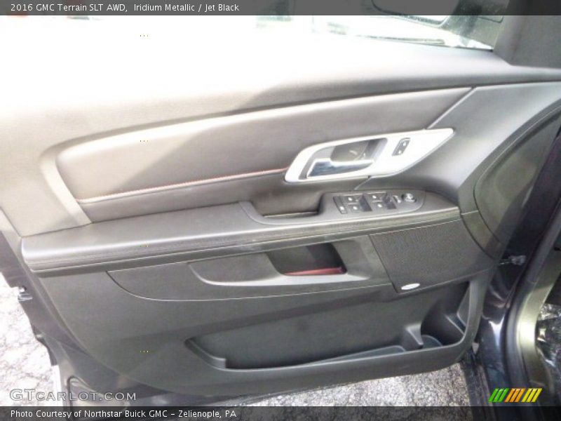 Iridium Metallic / Jet Black 2016 GMC Terrain SLT AWD