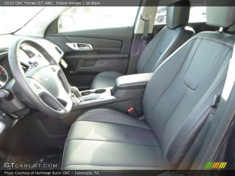 Iridium Metallic / Jet Black 2016 GMC Terrain SLT AWD