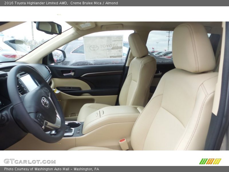 Creme Brulee Mica / Almond 2016 Toyota Highlander Limited AWD