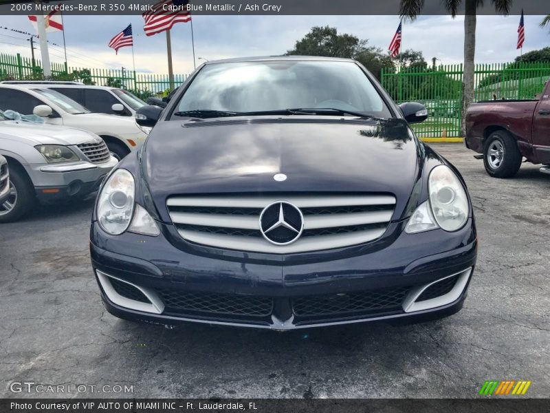 Capri Blue Metallic / Ash Grey 2006 Mercedes-Benz R 350 4Matic