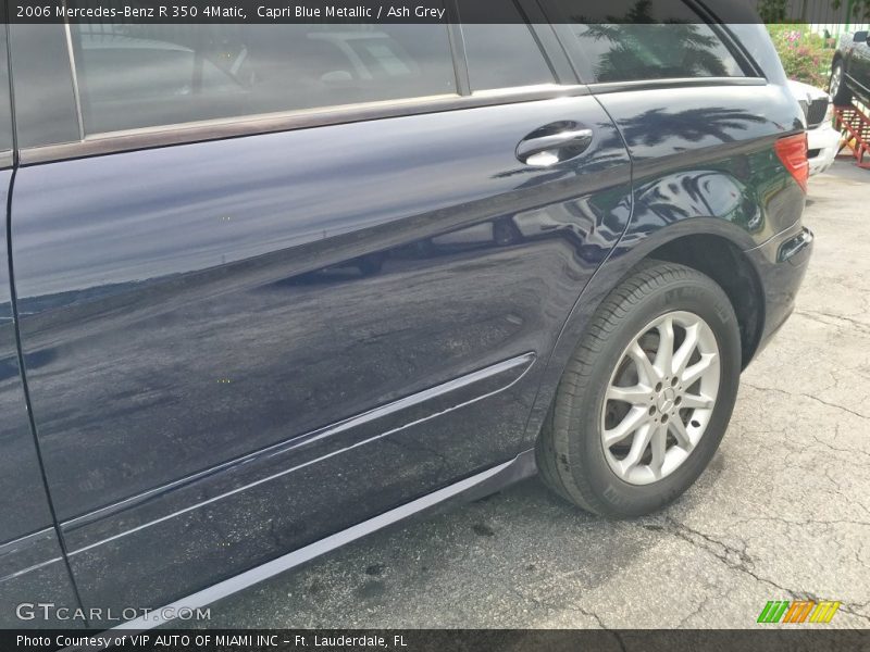 Capri Blue Metallic / Ash Grey 2006 Mercedes-Benz R 350 4Matic