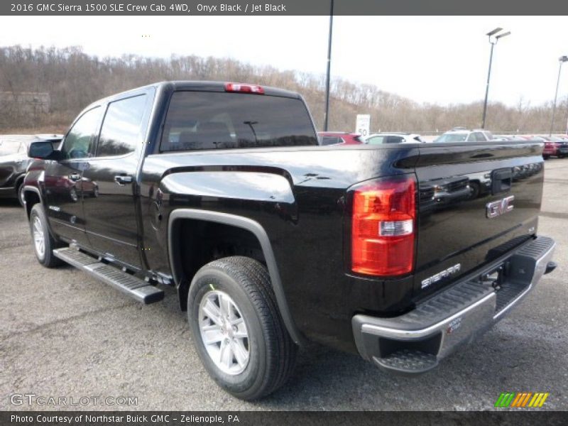 Onyx Black / Jet Black 2016 GMC Sierra 1500 SLE Crew Cab 4WD