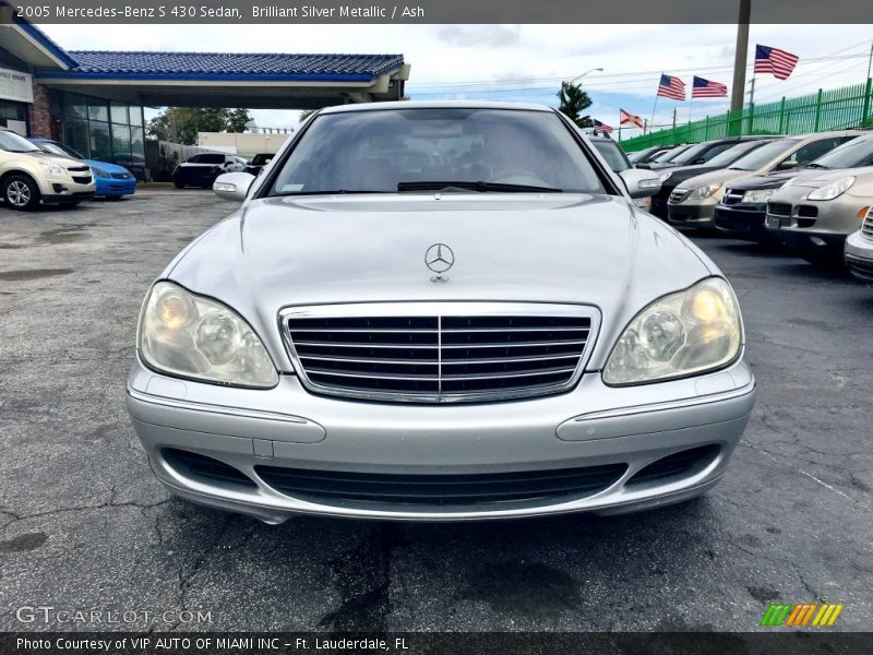 Brilliant Silver Metallic / Ash 2005 Mercedes-Benz S 430 Sedan