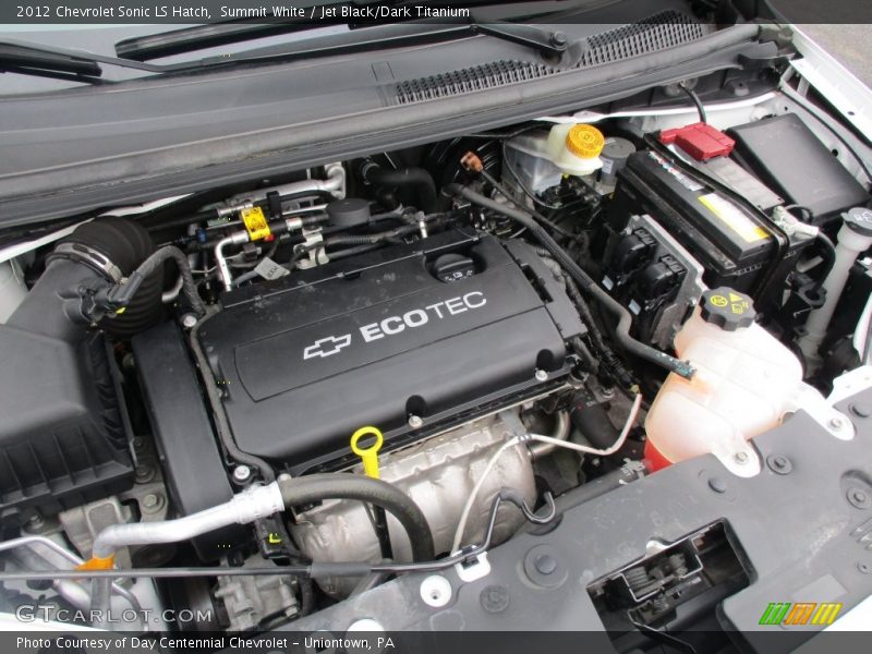 Summit White / Jet Black/Dark Titanium 2012 Chevrolet Sonic LS Hatch